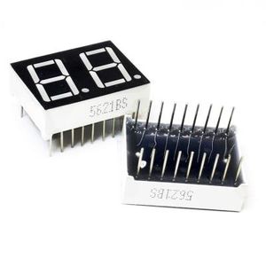 7SEGMENT DISPLAY 2DIGIT COMMON ANODE 19*25 RED