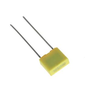 MKT CAPACITOR 10NF 100V 5MM
