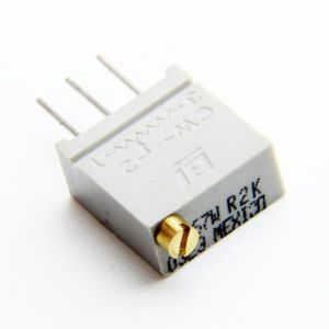 MULTITURN TRIMMING POTENTIOMETER 2KOHMS GRAY
