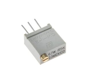 MULTITURN TRIMMING POTENTIOMETER 5KOHMS GRAY