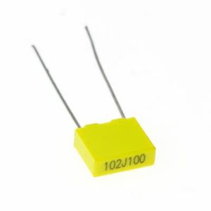 MKT CAPACITOR 1NF 100V 5MM
