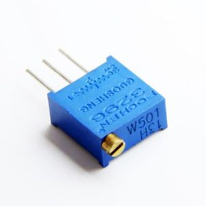 MULTITURN TRIMMING POTENTIOMETER 500OHMS