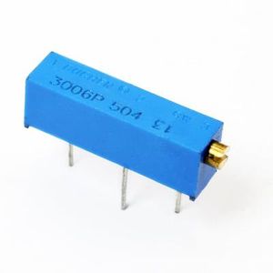 AXIAL MULTITURN TRIMMING POTENTIOMETER 500KOHM
