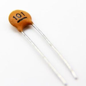 CERAMIC DISC CAPACITOR 100PF 50V