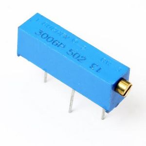 AXIAL MULTITURN TRIMMING POTENTIOMETER 5KOHM