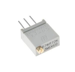 MULTITURN TRIMMING POTENTIOMETER 10KOHMS GRAY