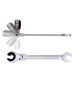 آچار سایز 12 یک سر تخت یکسر رینگی جغجغه ای چاکدار سرتاشو داناپلاس DANAPLUS مدل D5512