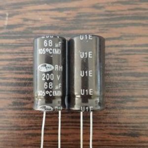 SAMWHA 200V 68uF – خازن الکترولیت