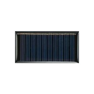 پنل خورشیدی 0.18 وات 5 ولت سایز 30×60 میلی‌متر