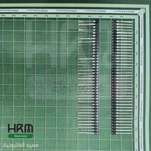 پین‌هدر مادگی 40*1 پین صاف نظامی پایه‌‌بلند (2.54mm)