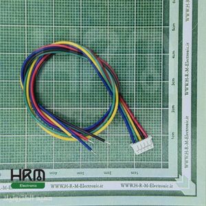 کانکتور مینیاتوری FH سیمدار مادگی 5 پین (1.25mm)