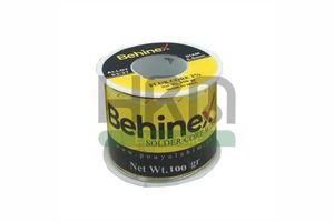 سیم قلع 0.8mm بهینکس 100gr