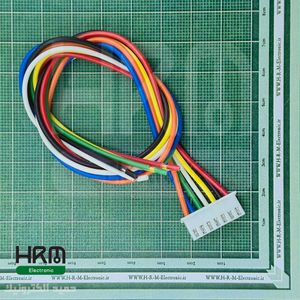 کانکتور دزدگیری XH سیمدار مادگی 7 پین (2.5mm)