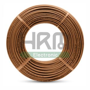 سیم افشان تمام مس قهوه ایی 0.50mm²