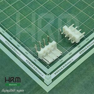کانکتور پاور قفلدار VH نری 4 پین رایت (3.96mm)