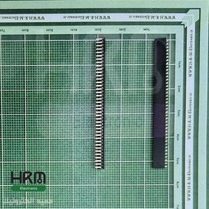 پین‌هدر مادگی 40*1 پین رایت انگل (1.27mm)