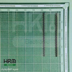 پین‌هدر نری 50*1 پین SMD اتصال‌سطحی (1mm)