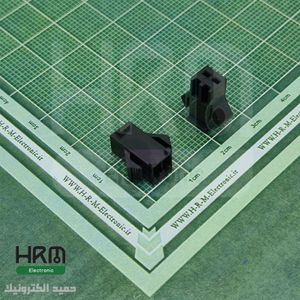 کانکتور SM بین‌راهی مادگی 2 پین (2.5mm)