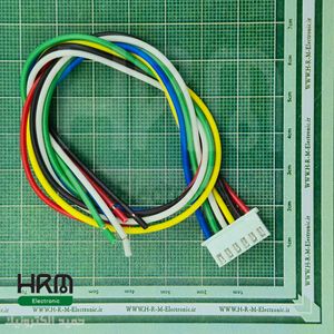 کانکتور دزدگیری XH سیمدار مادگی 6 پین (2.5mm)