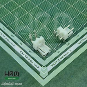 کانکتور پاور قفلدار VH نری 2 پین رایت (3.96mm)