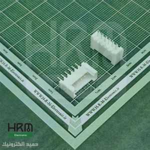 کانکتور مینیاتوری قفلدار HY نری 6 پین صاف تک ردیفِ (2mm)