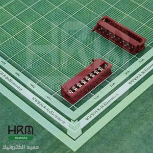 کانکتور micro match (دیل سوکت) نر صاف 16پین (2.54mm)