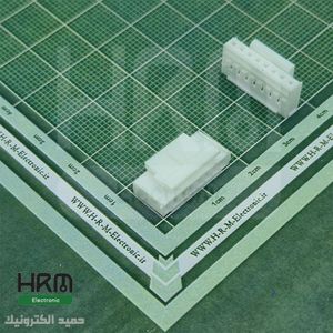 کانکتور مینیاتوری قفلدار HY مادگی 8 پین تک ردیفِ (2mm)