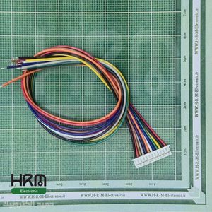 کانکتور مینیاتوری FH سیمدار مادگی 12 پین (1.25mm)