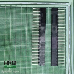 پین‌هدر مادگی 40*1 پین صاف پایه بلند (2.54mm)