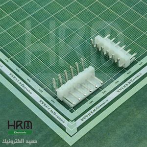 کانکتور پاور قفلدار VH نری 6 پین رایت (3.96mm)