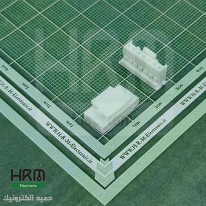 کانکتور مینیاتوری قفلدار HY مادگی 7 پین تک ردیفِ (2mm)