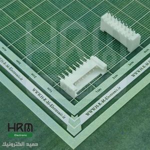 کانکتور مینیاتوری قفلدار HY نری 8 پین صاف تک ردیفِ (2mm)