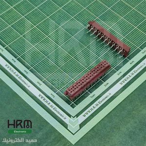 کانکتور micro match (دیل سوکت) ماده صاف 20پین (2.54mm)