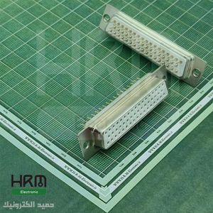دی کانکتور روبردی صاف مادگی 50 پین 3 ردیفِ