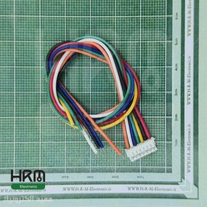 کانکتور ZH سیمدار مادگی 7 پین (1.5mm)