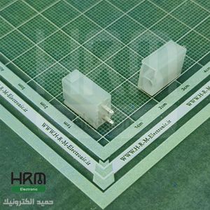 کانکتور مولکسی 2 پین نر صاف ATX (2*1)