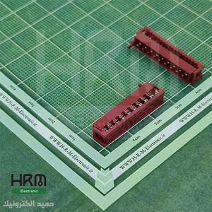 کانکتور micro match (دیل سوکت) نر صاف 18پین (2.54mm)