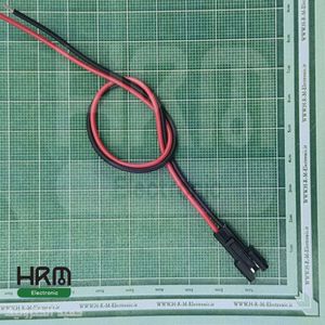 بین راهی نر 2 پین JST سیمدار