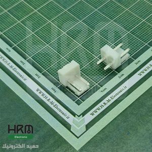 کانکتور پاور قفلدار VH نری 2 پین صاف (3.96mm)