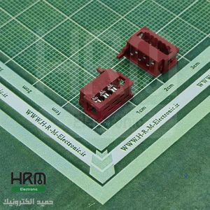 کانکتور micro match (دیل سوکت) نر صاف 6پین (2.54mm)