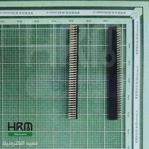 پین‌هدر مادگی 40*2 پین رایت انگل (1.27mm)