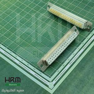 دی کانکتور صنعتی سرکابلی DB مادگی 37پین