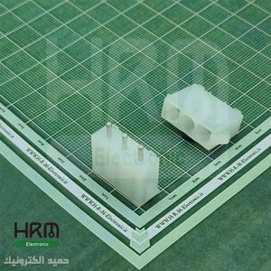 کانکتور (L6. 3) CF نری صاف 3 پین (3*1) 6.35mm