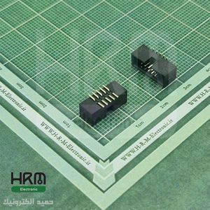 باکس هدر SMT نر  10پین (1.27mm)