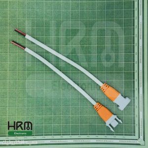 فیش آداپتوری خرچنگی قفلدار نر و ماده سیمدار 15cm