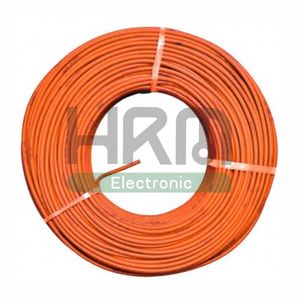 سیم‌افشان تمام مس نارنجی 0.75mm²