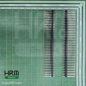 پین‌هدر نری 40*2 پین صاف 19 میلی‌متر (2.54mm)