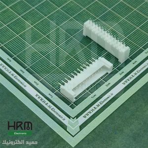 کانکتور مینیاتوری قفلدار HY نری 12 پین صاف تک ردیفِ (2mm)