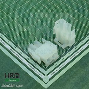 کانکتور (L6. 3) CF نری بین راهی 2 پین (2*1) 6.35mm