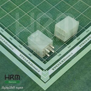 کانکتور مولکسی 4 پین نر صاف ATX (2*2)